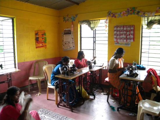 Atelier couture de la Communauté des Soeurs Dominicaines de Bangalore